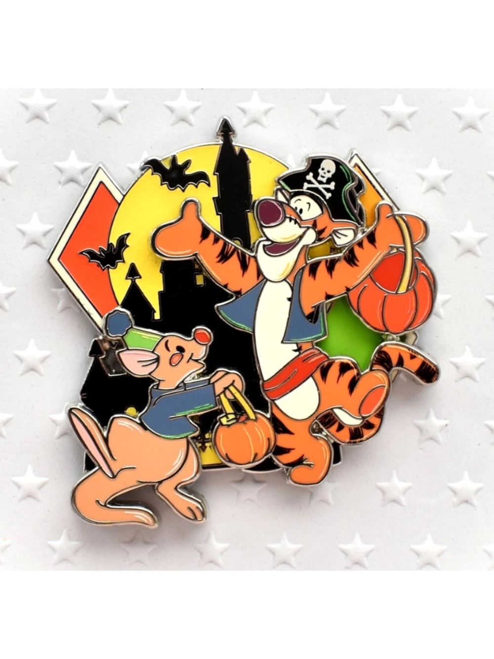 Disney WDW Tiger and Roo Halloween Limited Release GLOW IN THE DARK Pin